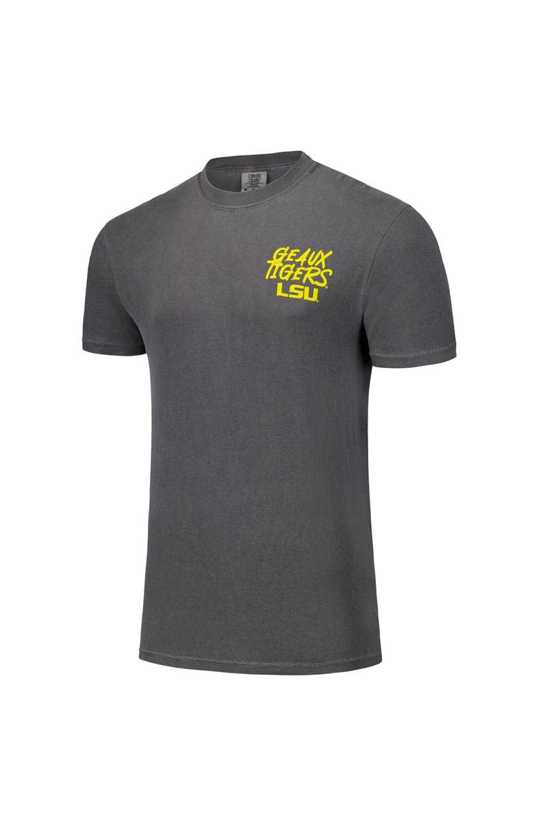 IMAGE ONE Unisex Black LSU Tigers Hyper Local Large Mascot Stadium T-Shirt, Alternate, color, Black