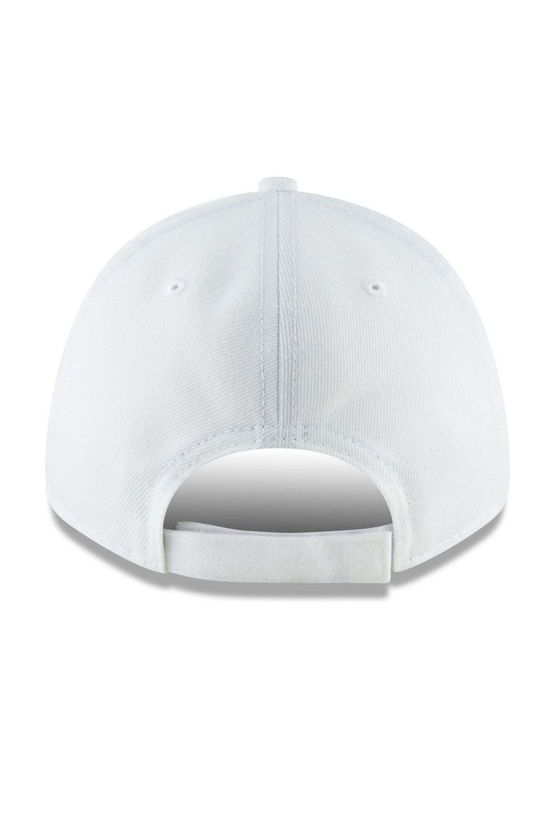 Men's New Era White Phoenix Suns 2022 NBA Playoffs Bubble Letter 9FORTY Adjustable Hat, Alternate, color, White