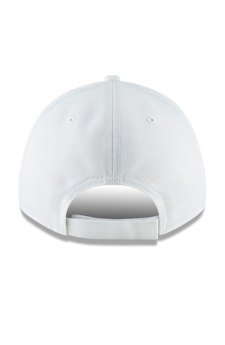 New Era Men's New Era White Phoenix Suns 2022 NBA Playoffs Bubble Letter 9FORTY Adjustable Hat, Alternate, color, 