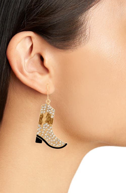 Leith Cowboy Boot Drop Earrings