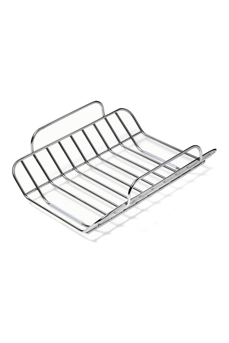 Ceramic Nonstick Roasting Pan & Wire Rack, Alternate, color, MARIGOLD