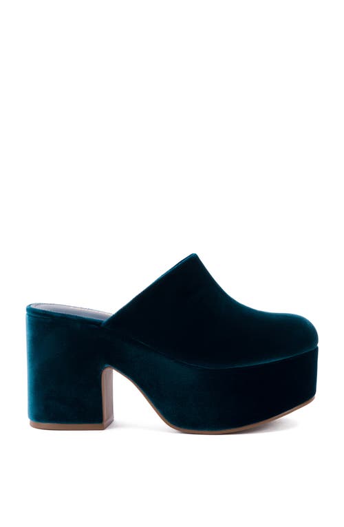 Larroude Larroudé Miso Clog In Deep Sea