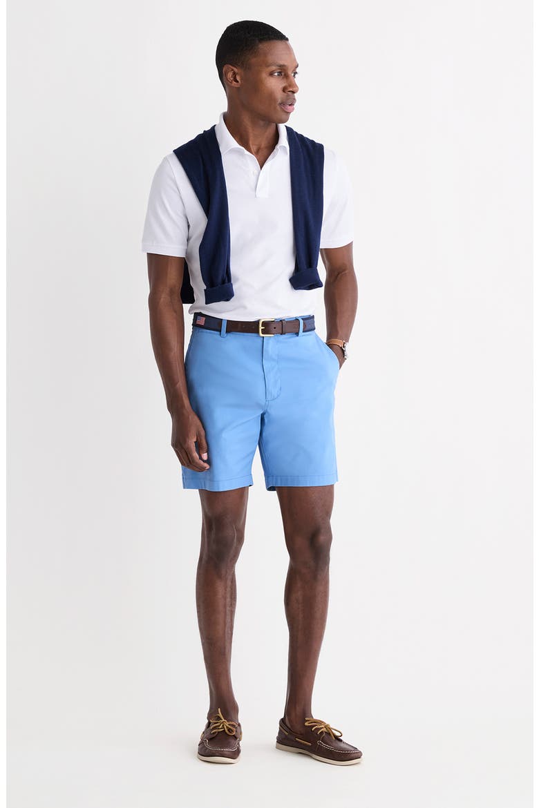 Chilmark 7-Inch Stretch Chino Shorts, Alternate, color, COASTLINE