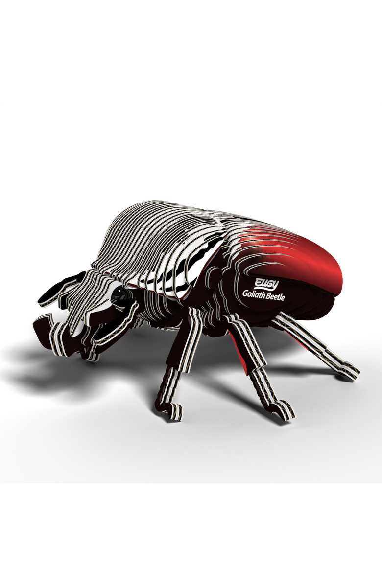 Eugy Puzzles Goliath Beetle 3D Puzzle, Alternate, color, NO COLOR