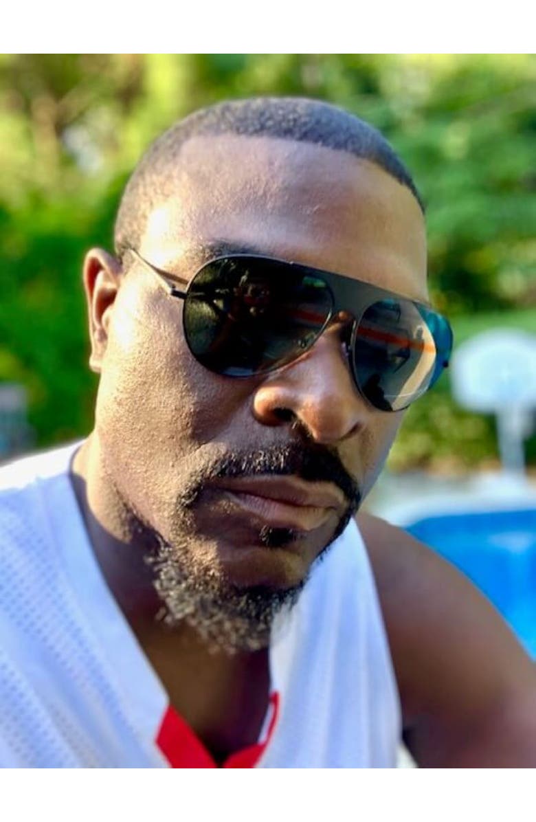 VULIWEAR Elevated Polarized Aviator Sunglasses, Alternate, color, 