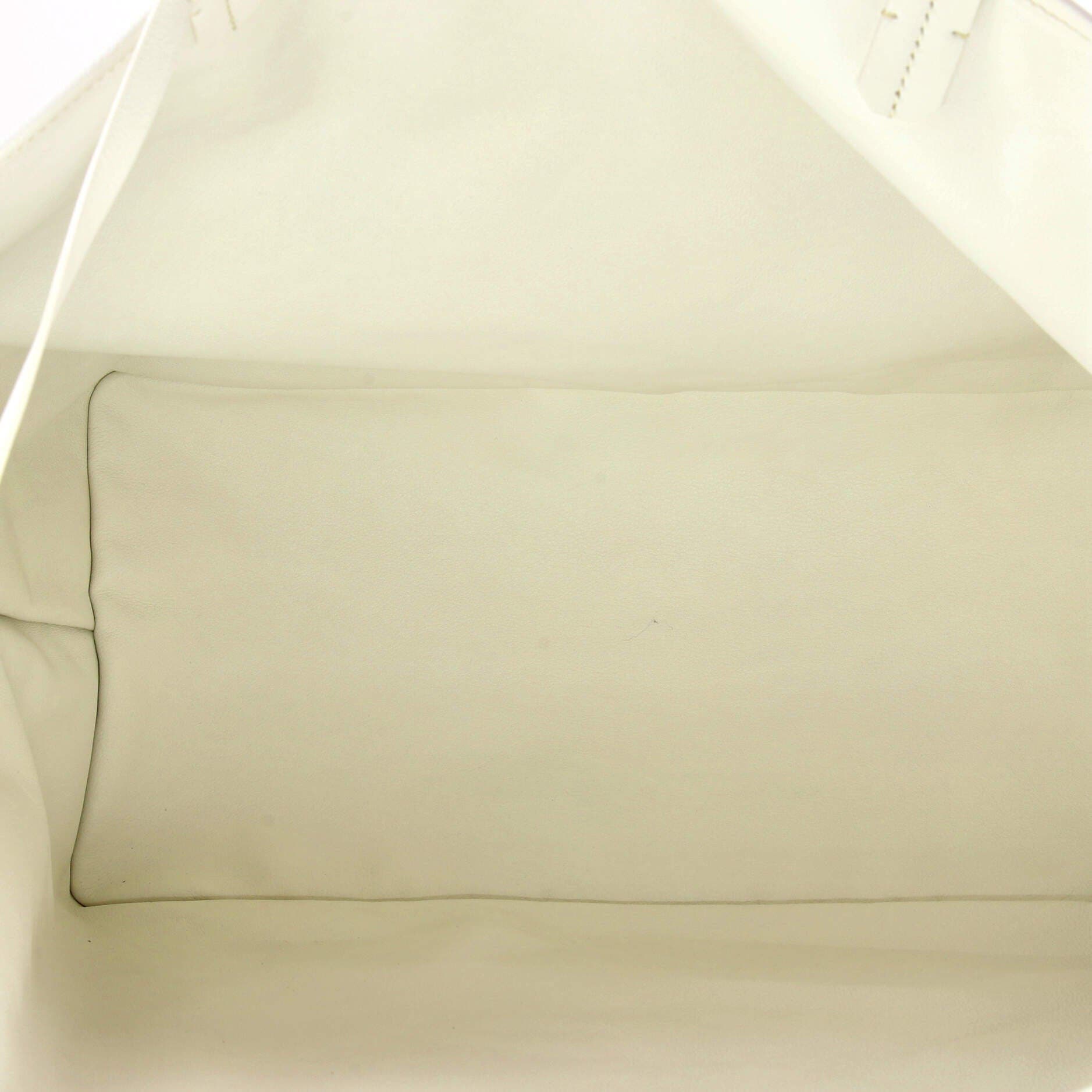 Pre-Owned Goyard Anjou Reversible Tote Coated Canvas and Toile Canvas PM, Alternate, color, White