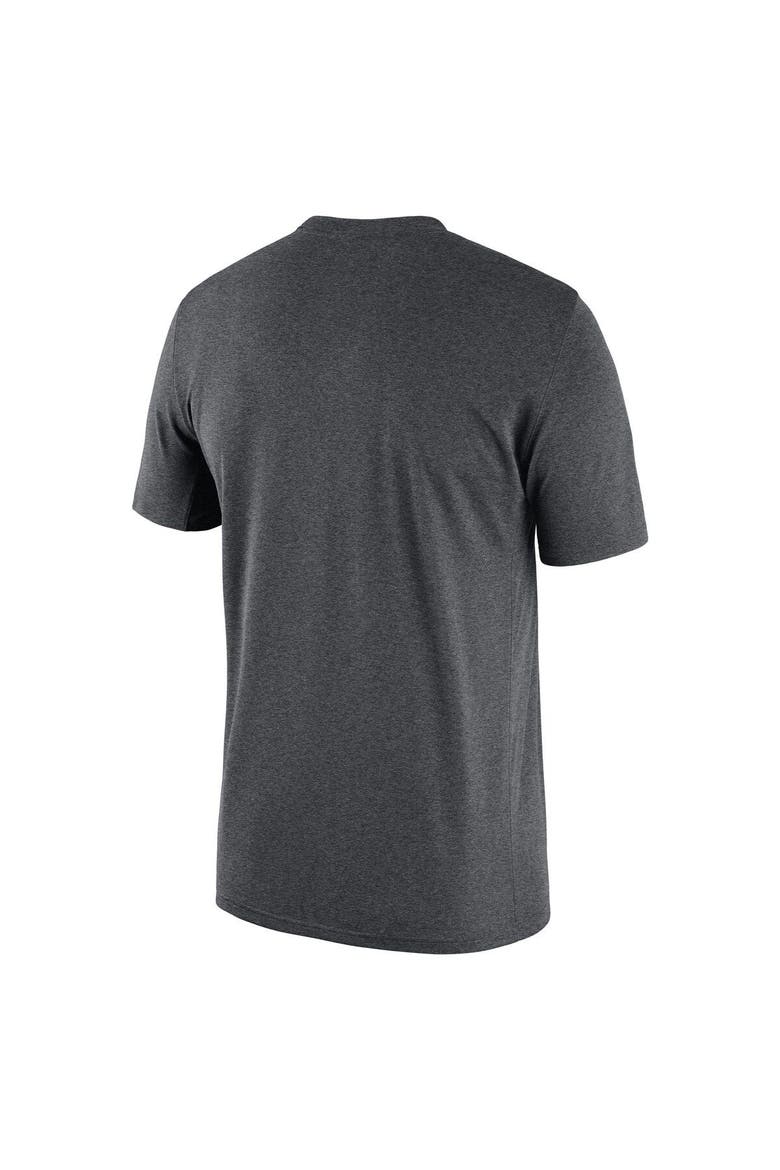 Men's Nike Heathered Charcoal Michigan State Spartans Team Football Legend T-Shirt, Alternate, color, Heather Charcoal