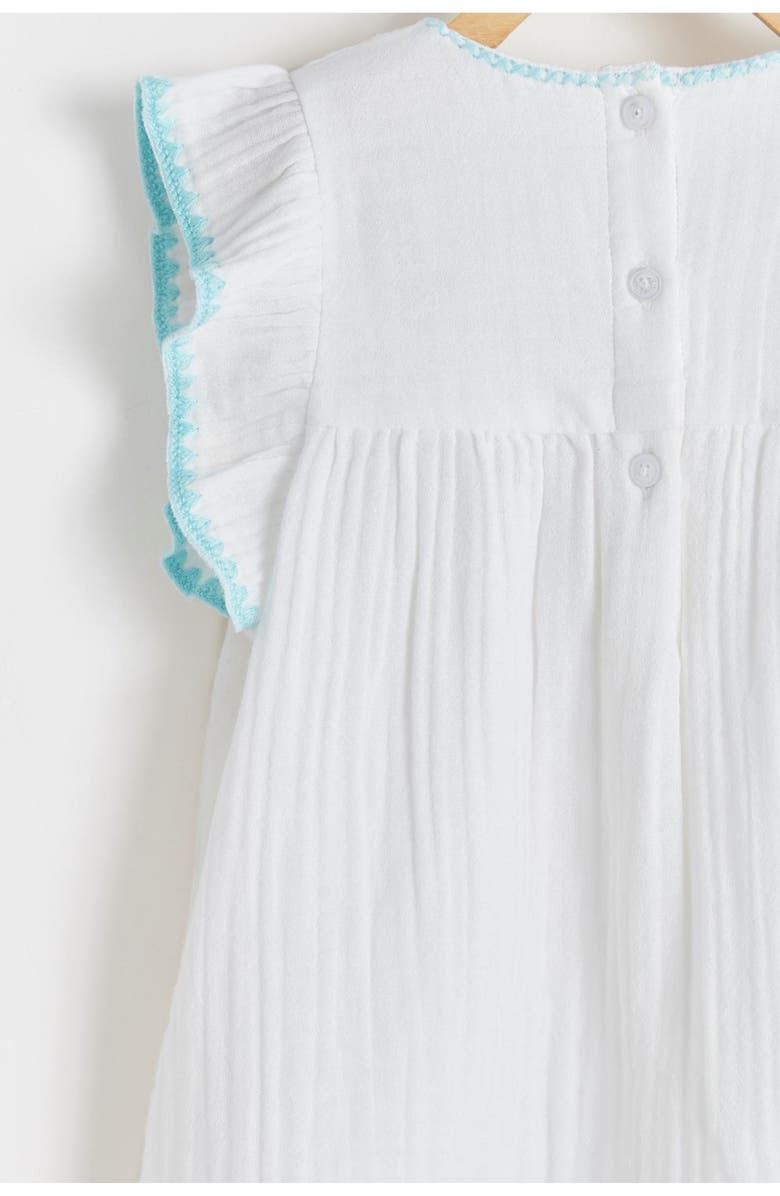 Babycottons Milagrito Muslin Blouse for Toddler, Alternate, color, White