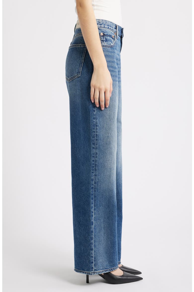 Hendrix High Waist Wide Leg Jeans, Alternate, color, HURST VINTAGE