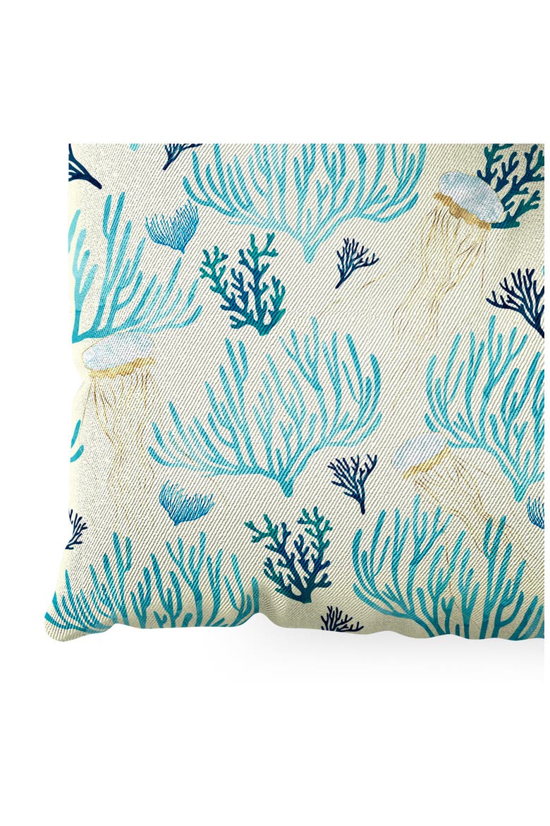 Jellyfish & Coral Seat Cushion, Alternate, color, BLUE