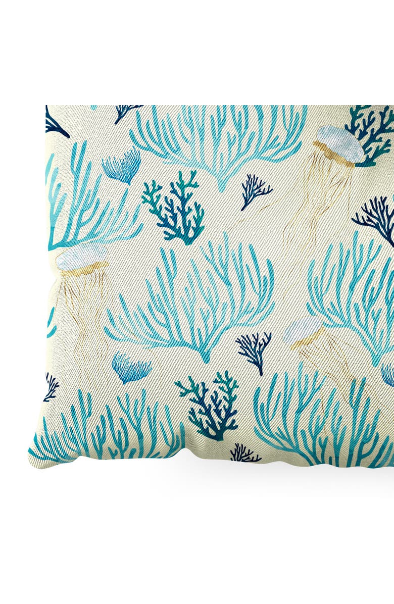 Deny Designs Jellyfish & Coral Seat Cushion, Alternate, color, Blue