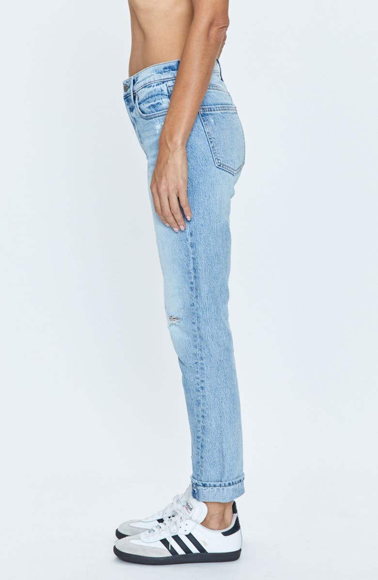 Pistola Riley Cuffed Ankle Straight Leg Jeans, Alternate, color,