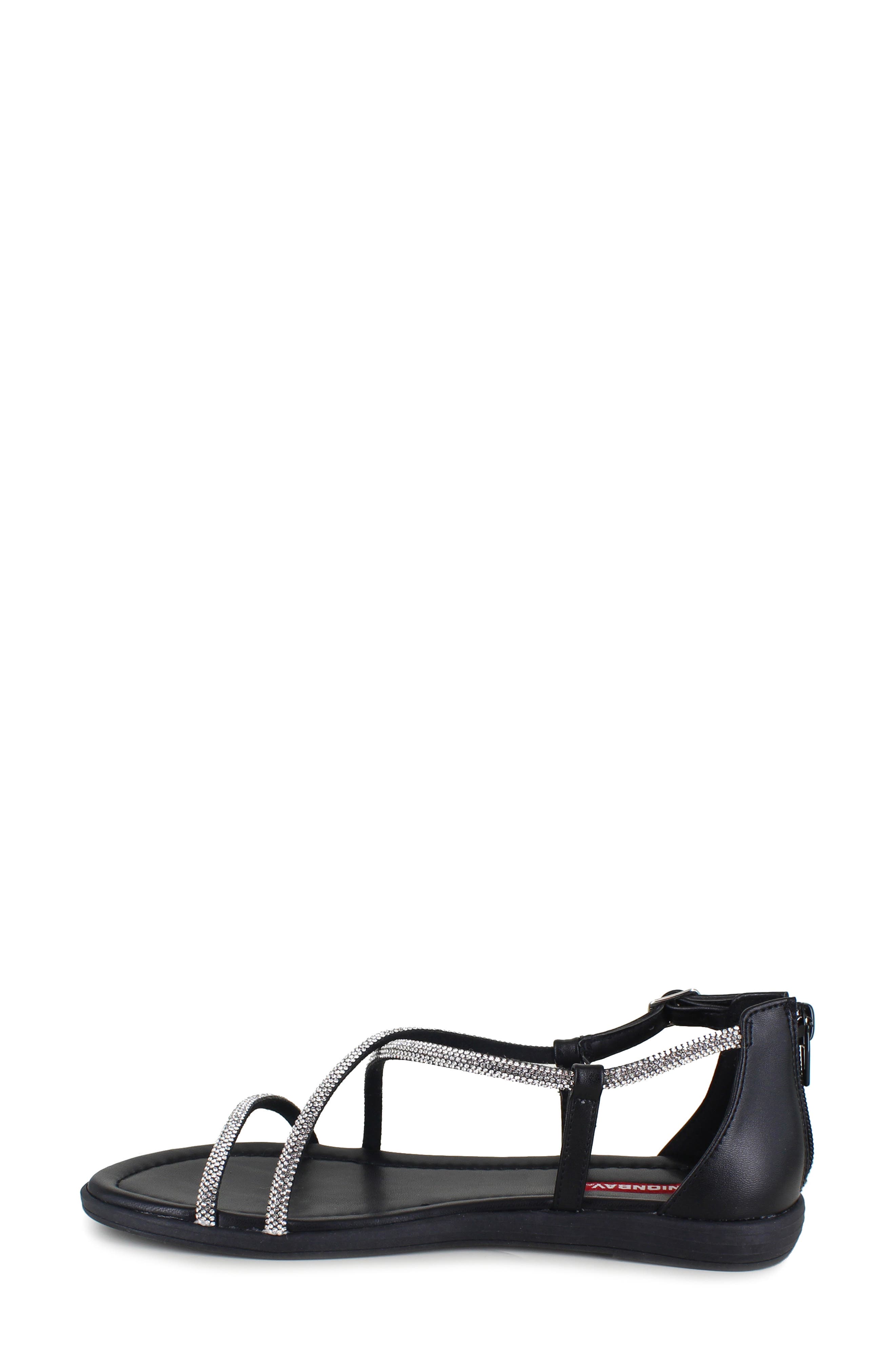 UNIONBAY Keely Rhinestone Sandal, Alternate, color, 