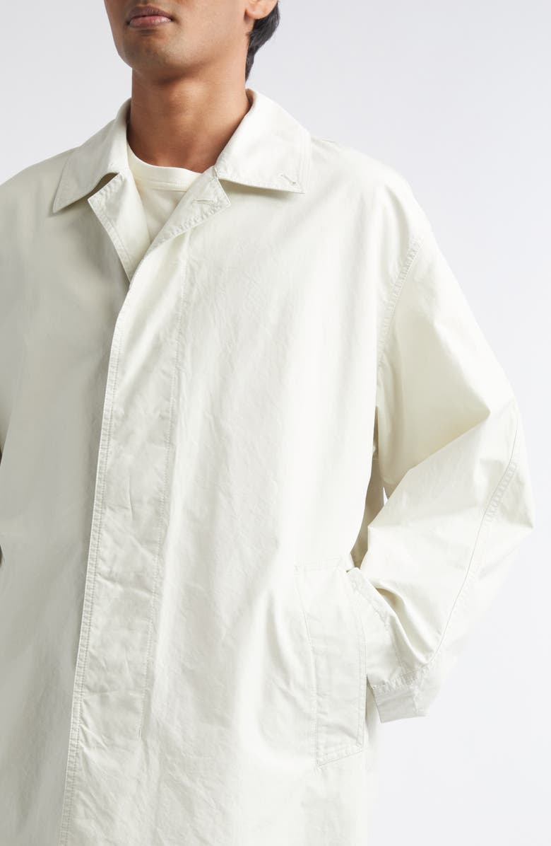 Lemaire Water Resistant Cotton Car Coat, Alternate, color, Soja
