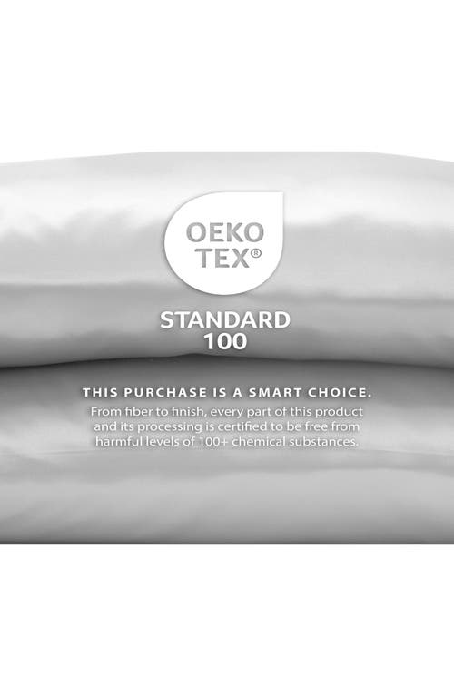 Martex Elegance Satin Sheet Set In Pearl