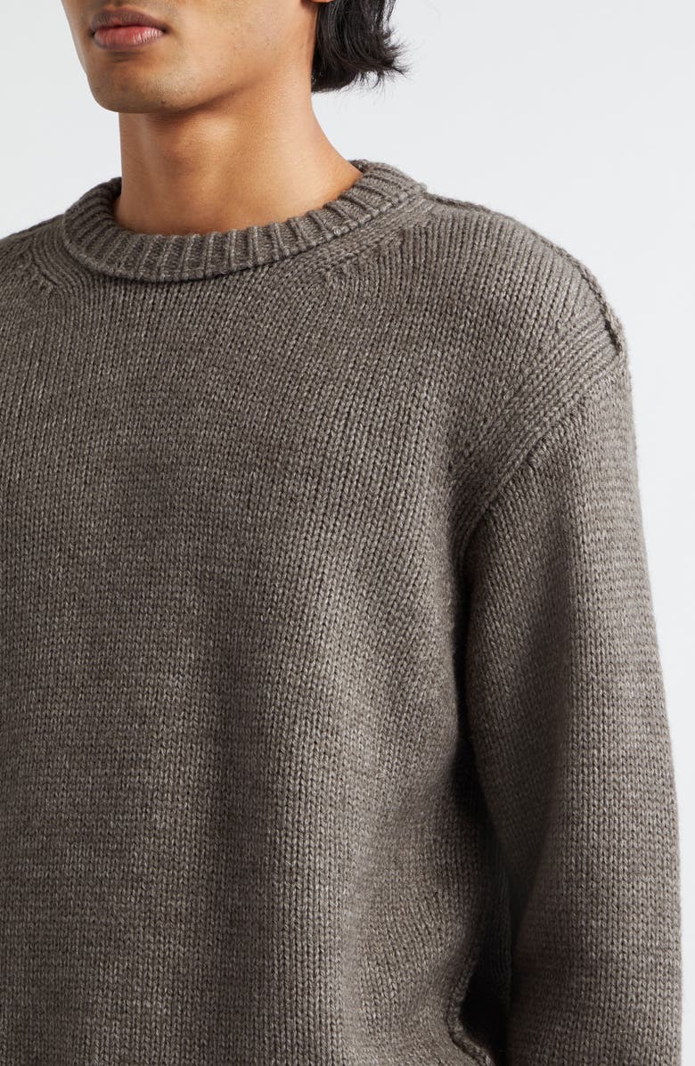 Lemaire Boxy Alpaca & Wool Blend Sweater, Alternate, color, 