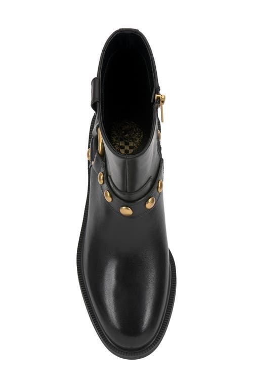 Vince Camuto Amais Moto Boot In Black
