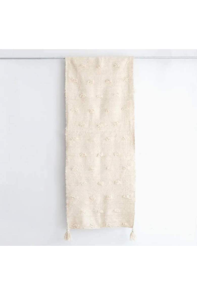 Momo Fringe Throw, Main, color, White