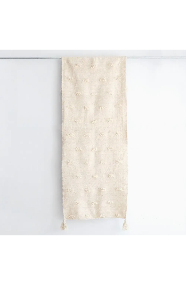 Jitana Momo Fringe Throw, Main, color, White