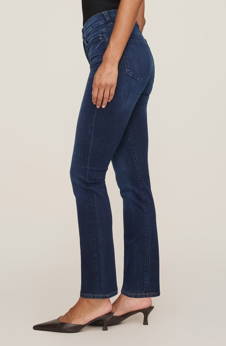 DL1961 Halle High Waist Straight Leg Instasculpt<sup>™</sup> Jeans, Alternate, color, 