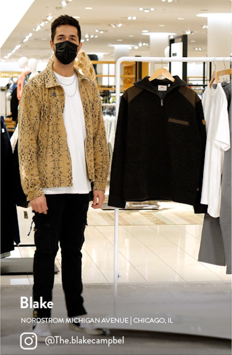 'Koster' Quarter Zip Sweater, sales video thumbnail