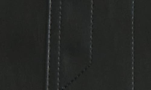 DAZE DAZE CHASER FAUX LEATHER TRUCKER JACKET 
