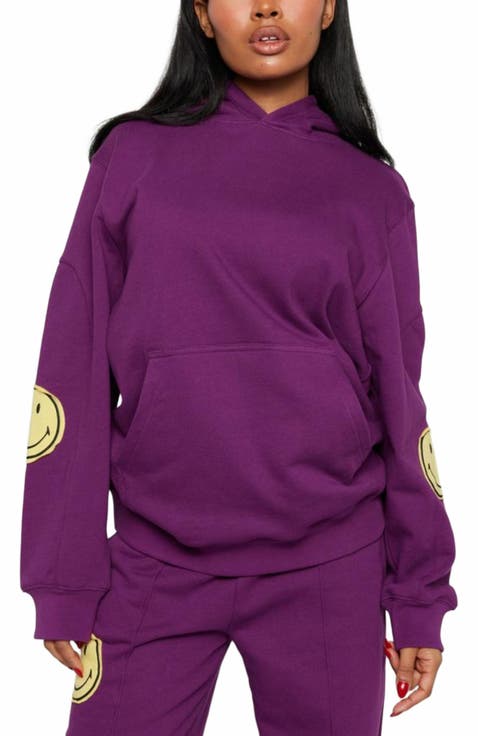 SMILEY OVERSIZED HOODIE
