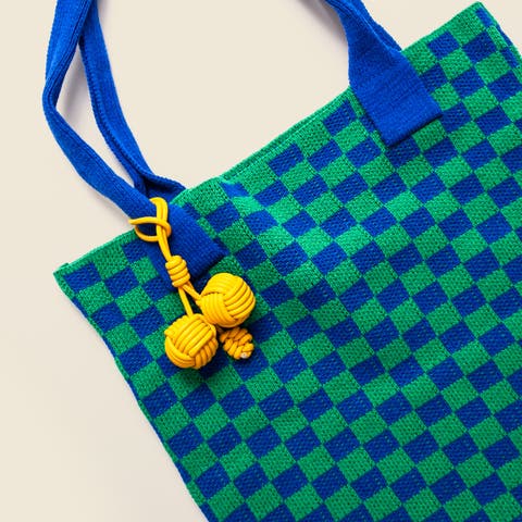 Vegan Leather Tassel Bag Charm
