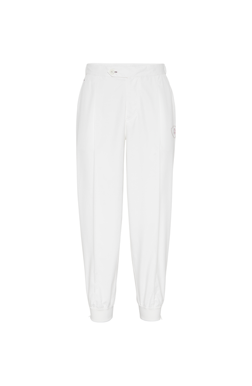 Brunello Cucinelli Straight-leg Track Pants In White