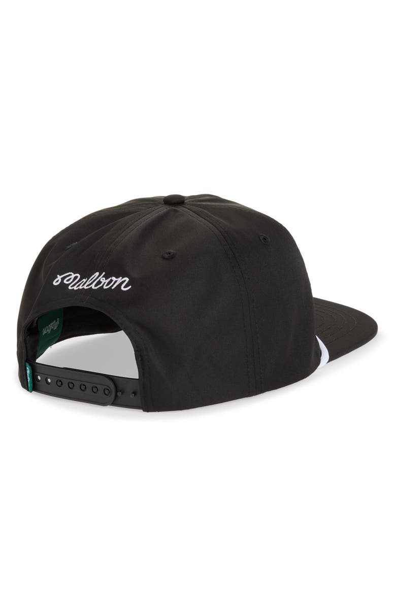 Malbon Golf Monarch Snapback Baseball Cap, Alternate, color,