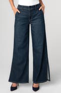 Liverpool Los Angeles Weekend Side Slit Wide Leg Jeans