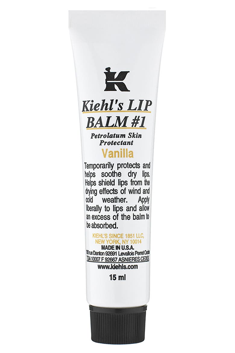 Flavored Lip Balm #1, Main, color, VANILLA