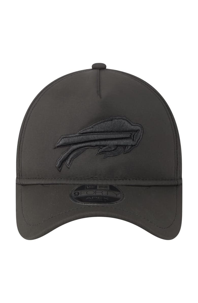 New Era Men's New Era  Black Buffalo Bills Apex 9FORTY Adjustable Hat, Alternate, color, Black
