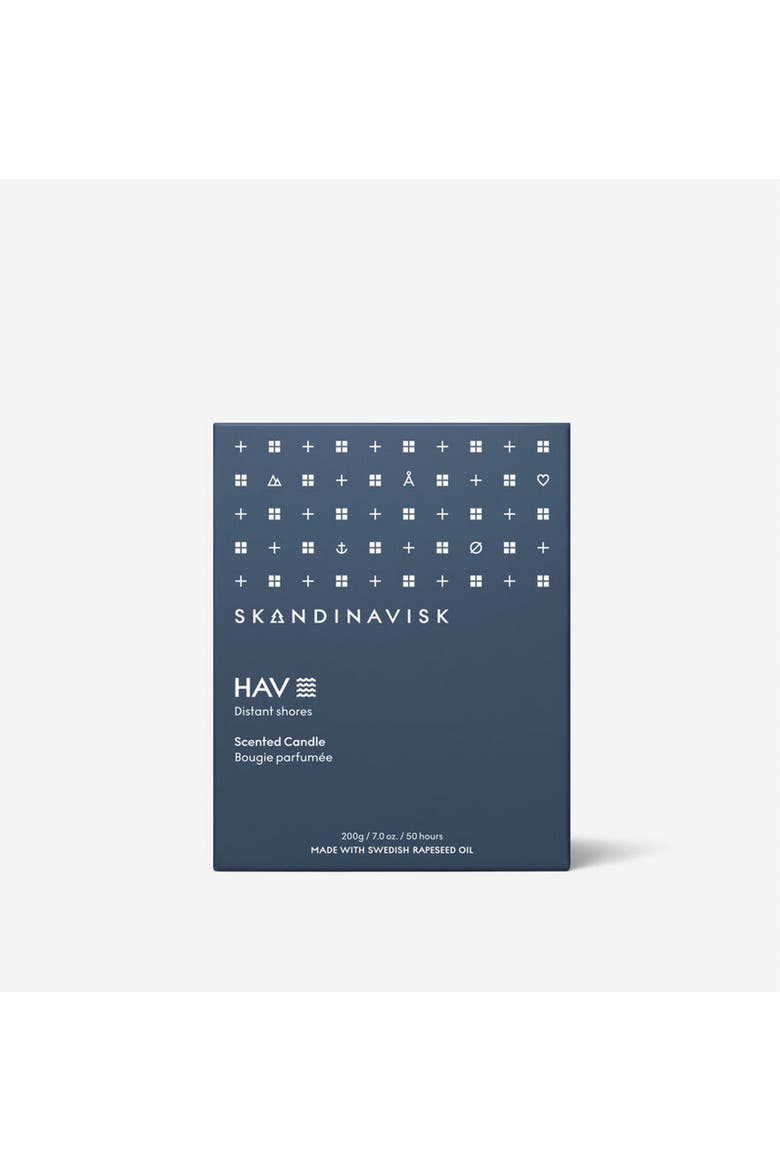 HAV Scented Candle 200g, Alternate, color, Blue