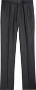 Thom Browne Fit 1 Pinstripe Wool Backstrap Pants