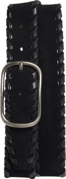 Treasure & Bond Donna Leather Whipstitch Belt