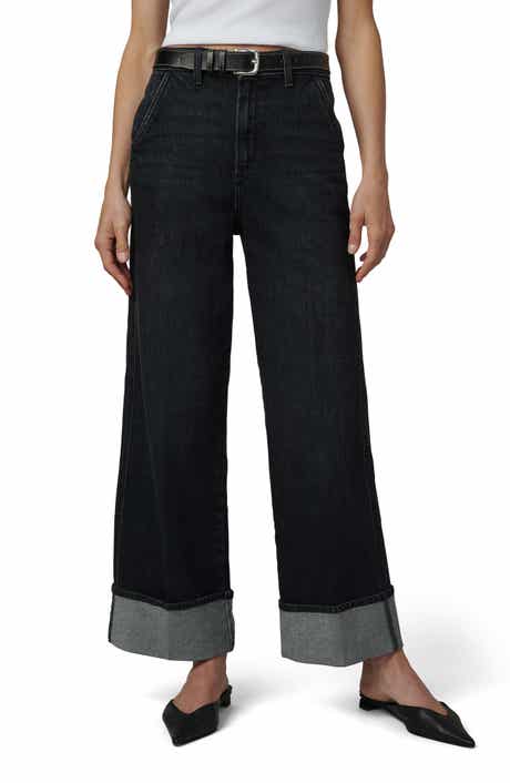 Joe's The Trixie Cuffed Wide Leg Trouser Jeans