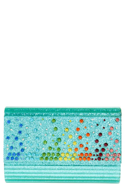 Party Glitter Envelope Clutch