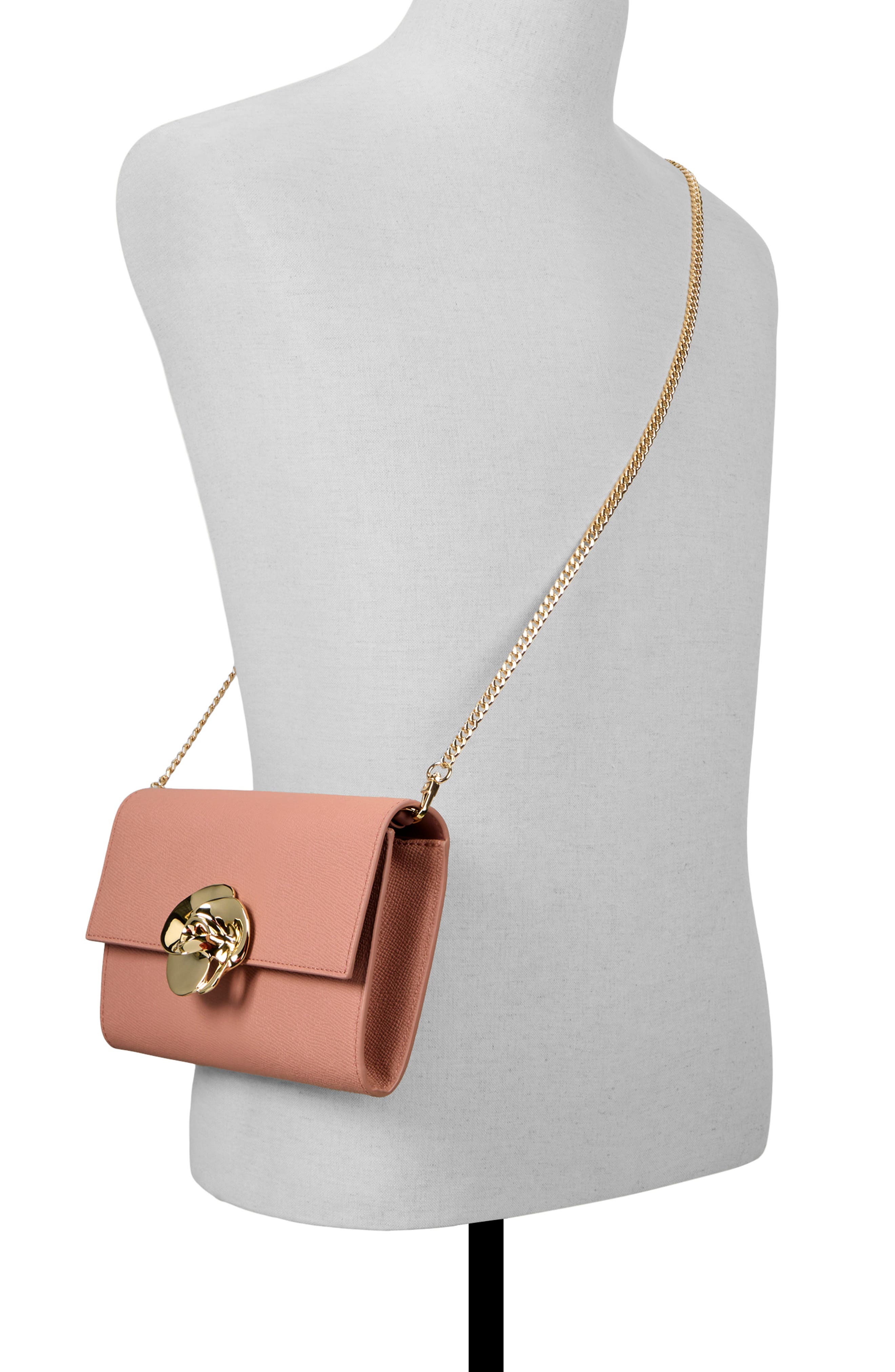 Kira Rose Convertible Crossbody, Alternate, color, DARK ROSE