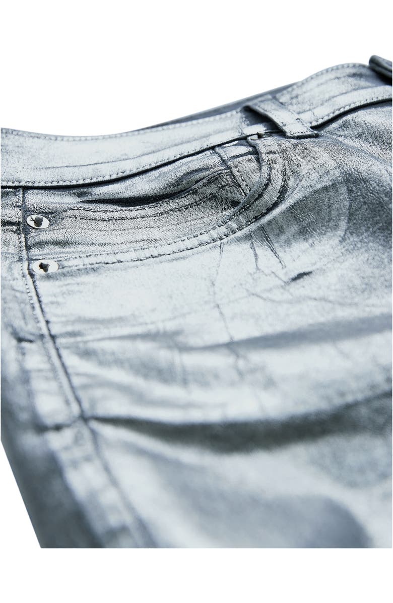 OWN Raw Hem Straight Leg Jeans, Alternate, color, 