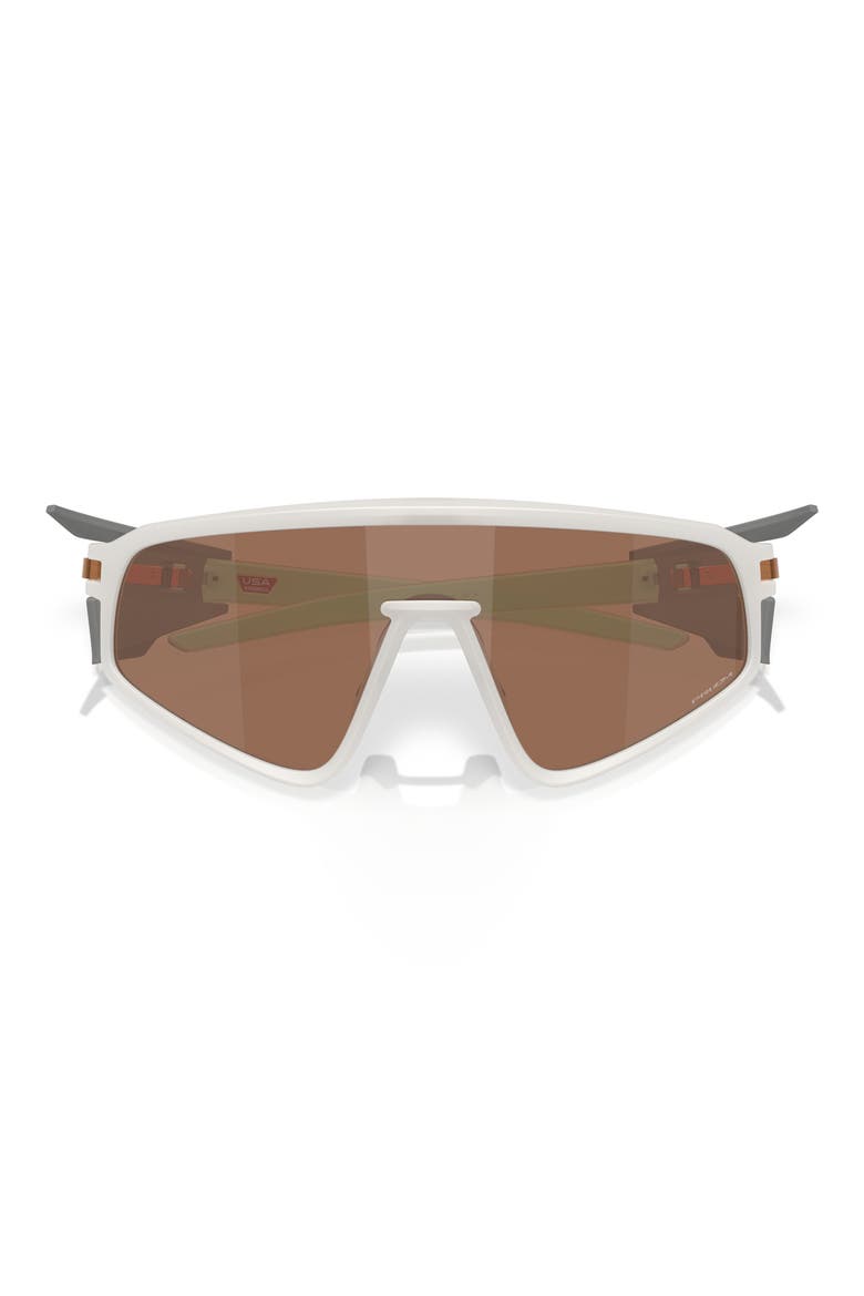 135mm Prizm™ Shield Sunglasses, Alternate, color, MATTE VAPOR / PRIZM TUNGSTEN