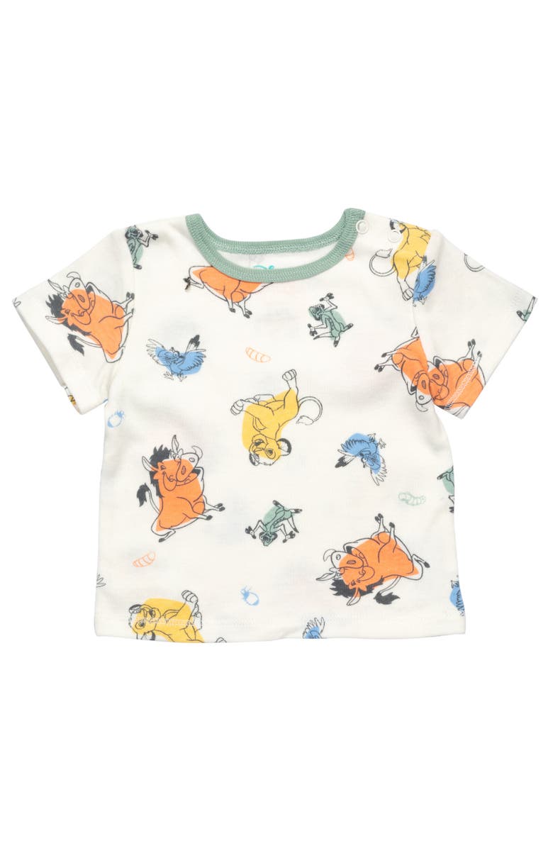 Disney Shortall T-Shirt & Hat Set, Alternate, color, Lion King Multicolor