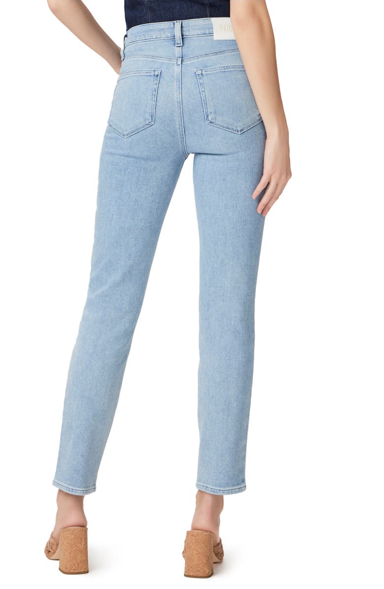 PAIGE Gemma High Waist Cigarette Jeans, Alternate, color, 