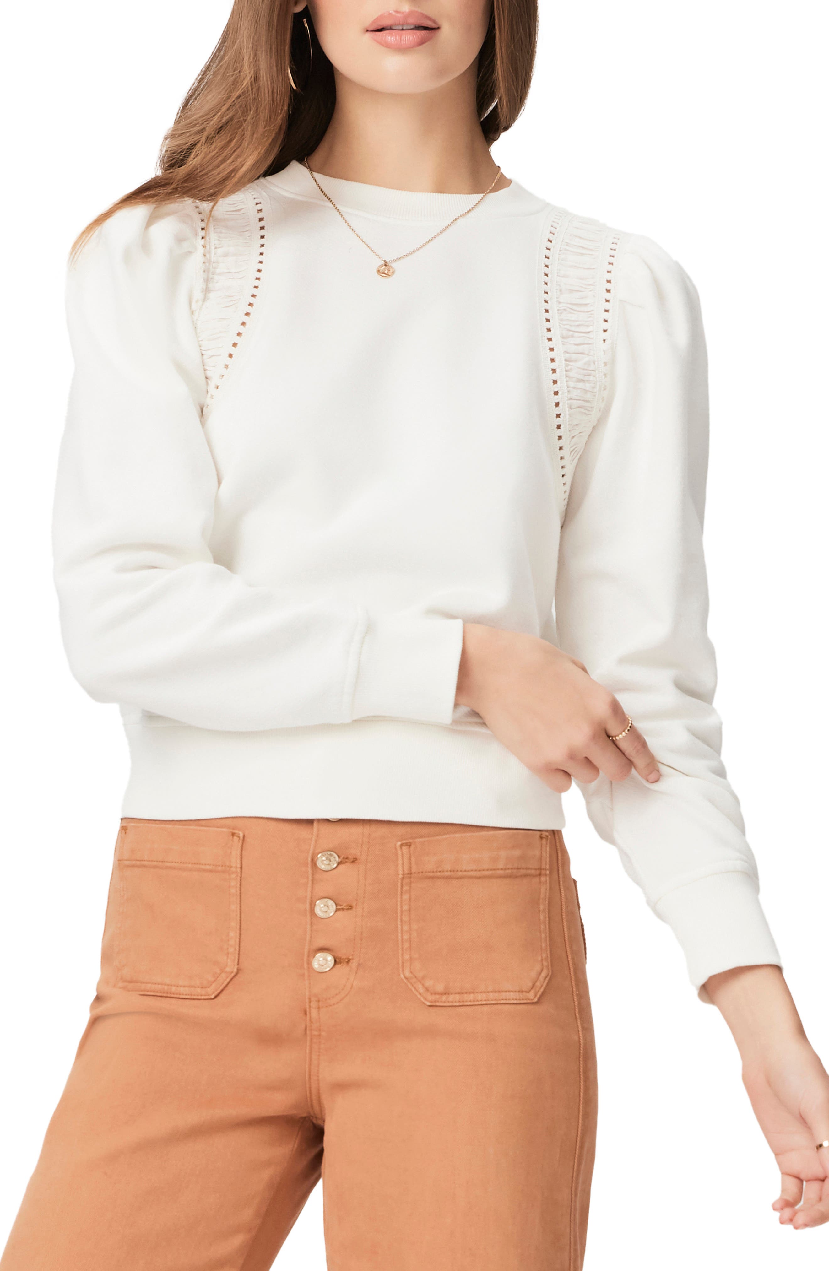 PAIGE Dorea Cotton Sweatshirt