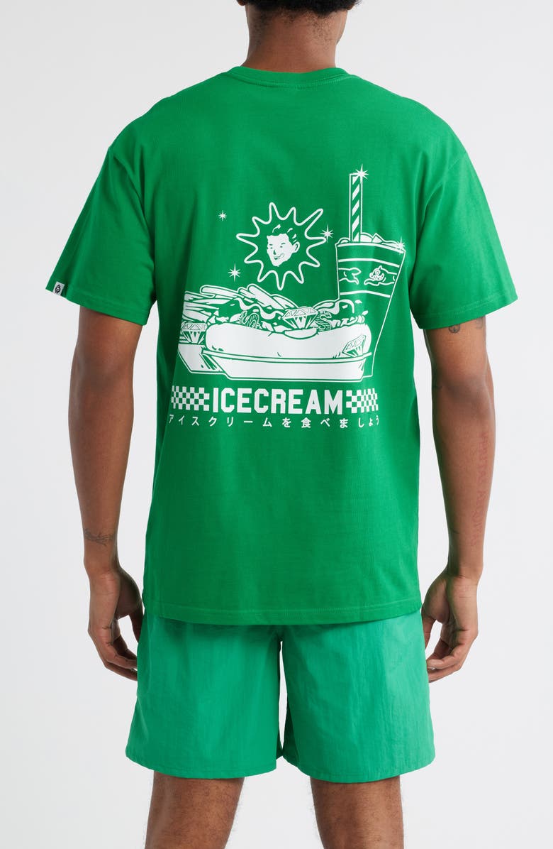 ICECREAM Diner Foods Graphic T-Shirt, Alternate, color, Jolly Green