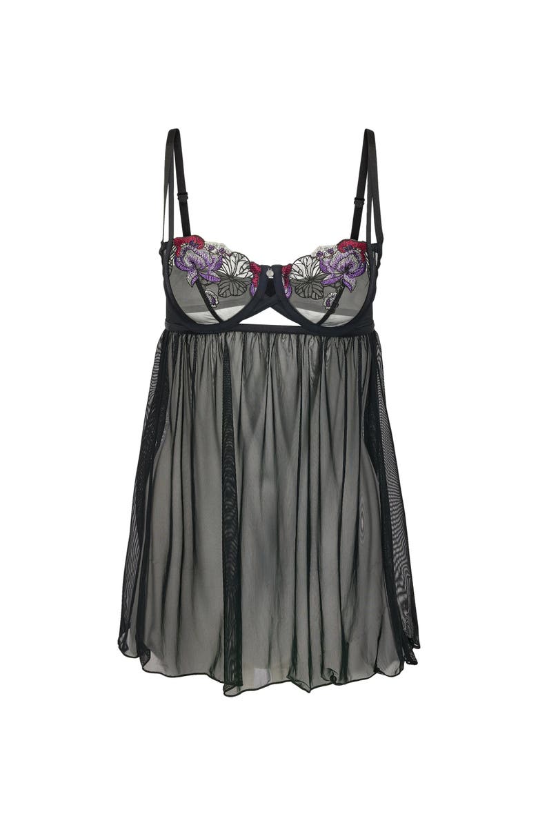 Adore Me Delilah Babydoll Lingerie, Alternate, color, 