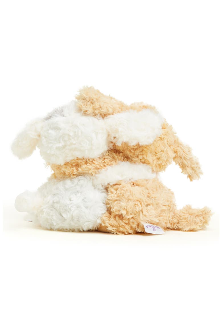 Puppy Hugs Plush Toy, Alternate, color, Brown/White