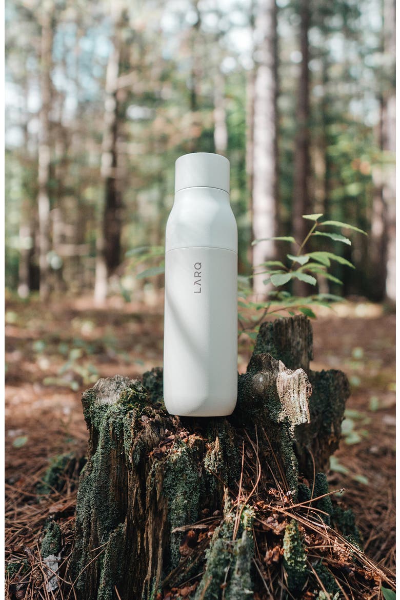Self Cleaning Water Bottle, Alternate, color, GRANITE WHITE
