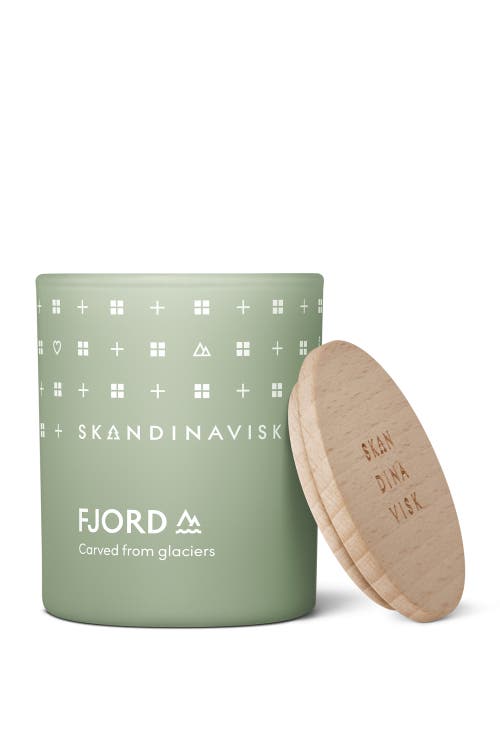 Skandinavisk Fjord Scented Candle 65g In Green