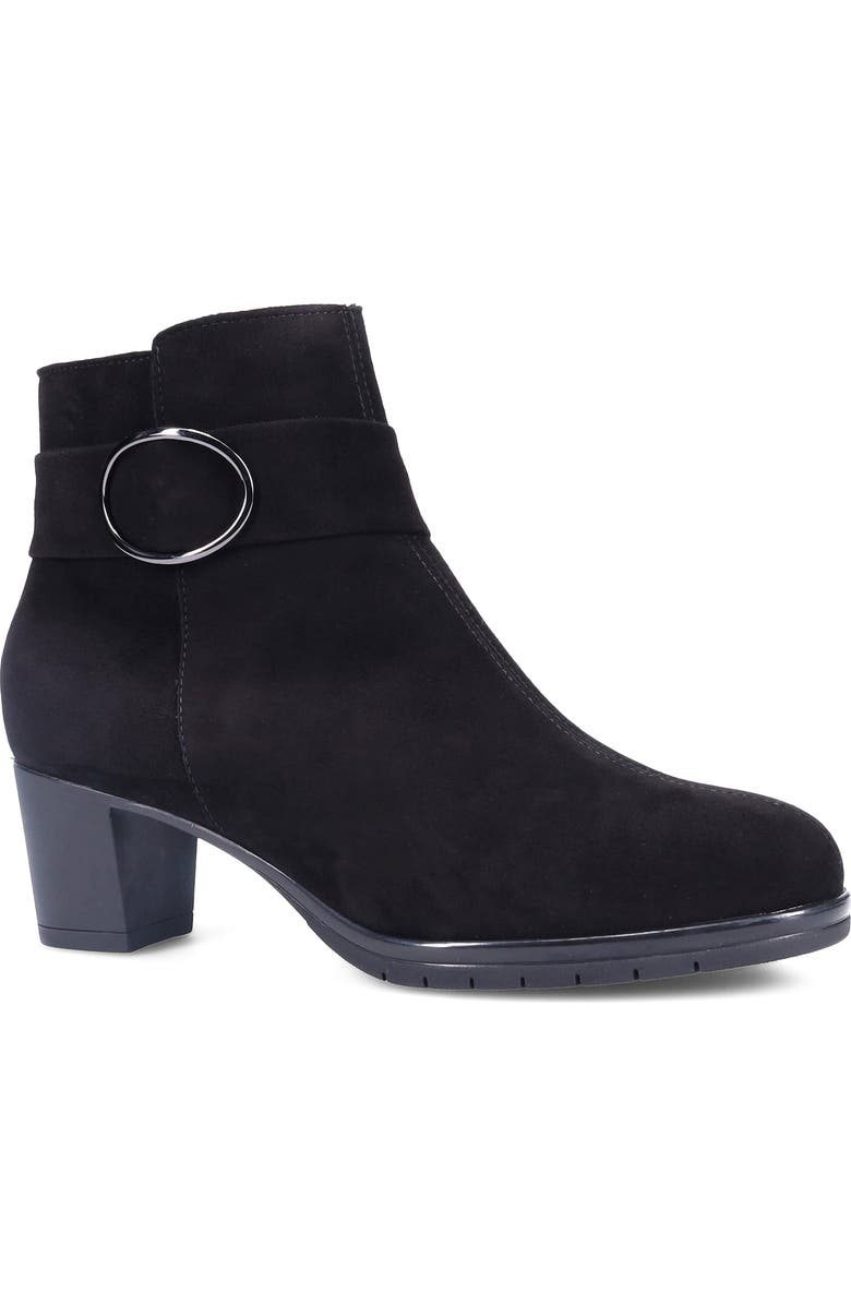 Ron White Rosalie Water Resistant Buckle Bootie, Main, color, Onyx